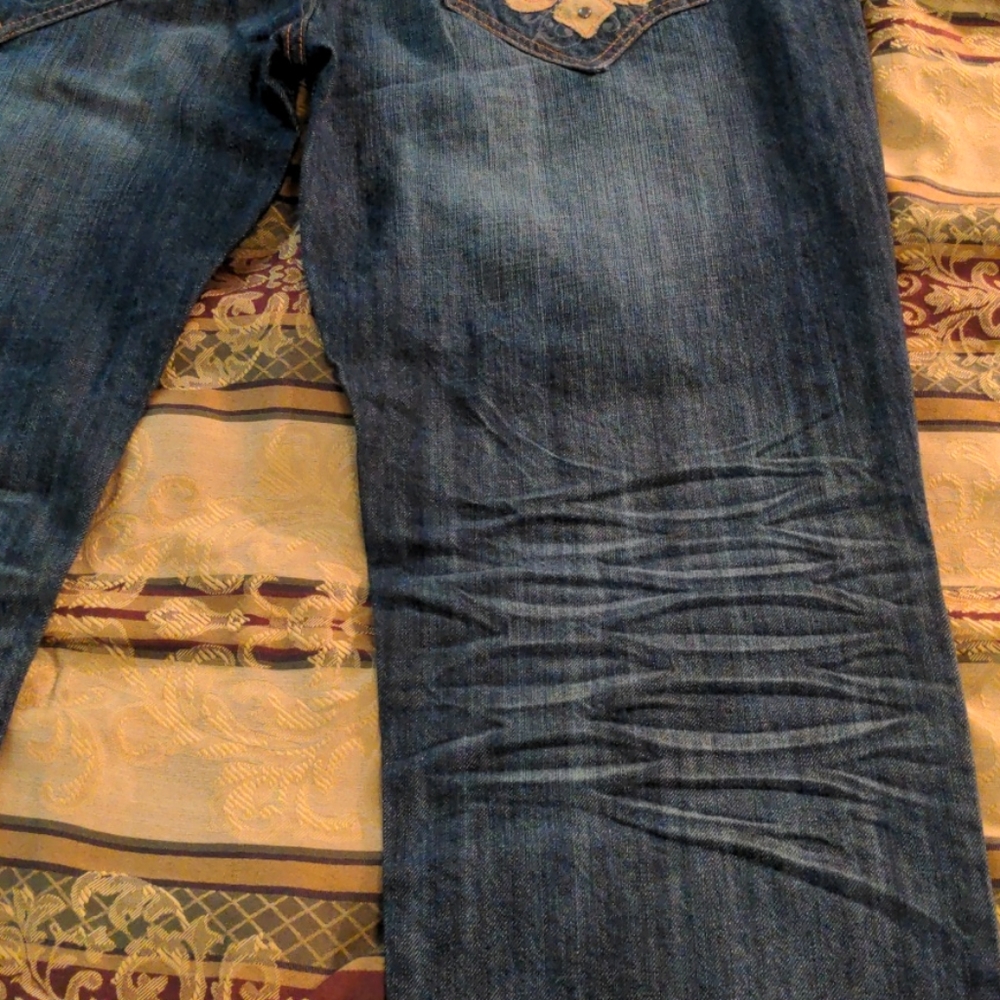 Soulland Fleur De Lis Pocket Jeans - Picture 5 of 10